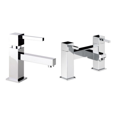 Abode Zeal Pack Offer 1 (Basin Mixer & Bath Filler) - Chrome