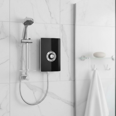 Triton Aspirante 8.5kW Contemporary Electric Shower - Black