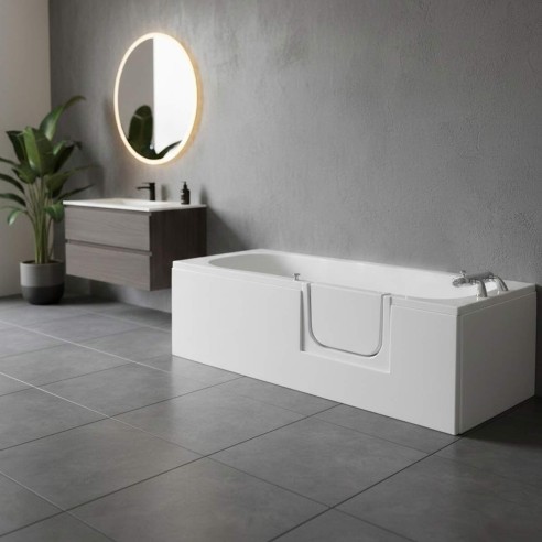Bari 1700mm Right Handed Single Ended Bath | BathroomKing