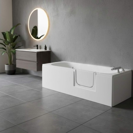 Bari 1700mm Right Handed Single Ended Bath | BathroomKing