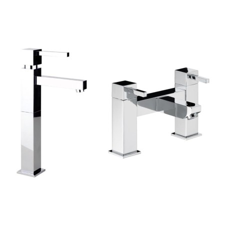 Abode Zeal Pack Offer 3 (Tall Basin Mixer & Bath Filler) - C
