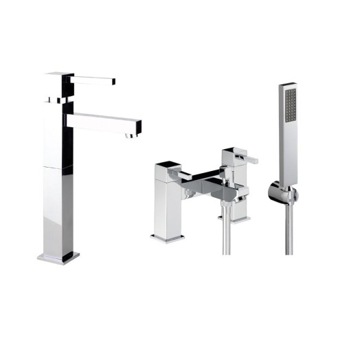 Abode Zeal Pack Offer 4 (Tall Basin Mixer & Bath/Shower Mixe