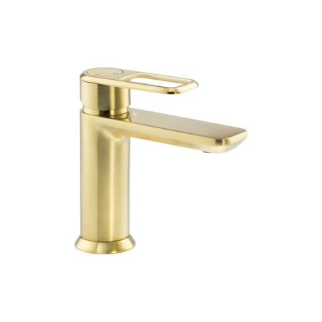 Abode Levarto Basin Mixer - Brushed Brass | Bathroom Taps |