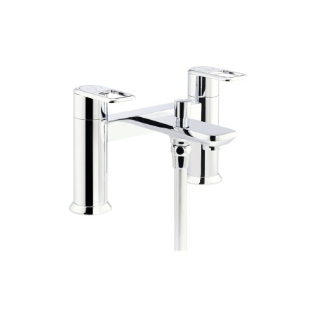 Abode Levarto Deck Mounted Bath Shower Mixer - Chrome | Bath