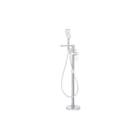 Abode Levarto Floor Standing Bath Shower Mixer - Chrome | Ba