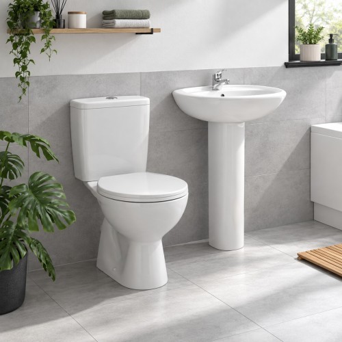 2Go 4-Piece Ceramics Suite | BathroomKing