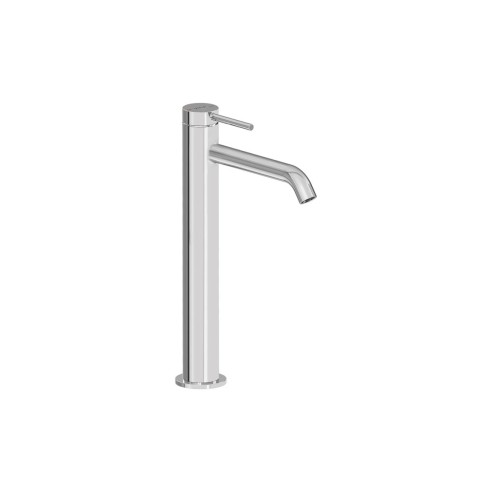 VitrA Minimax Round Tall Basin Mixer - Chrome | Bathroom Tap