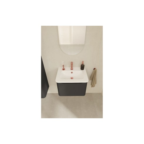 VitrA Minimax Round Standard Basin Mixer - Brushed Bronze |
