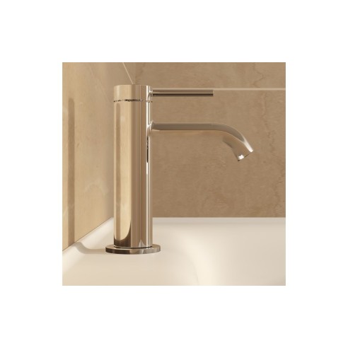 VitrA Minimax Round Large Basin Mixer - Chrome | Bathroom Ta