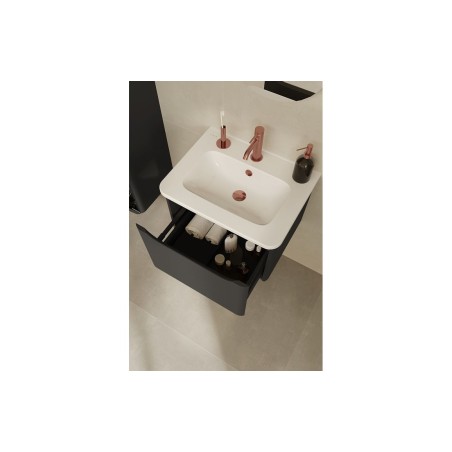 VitrA Minimax Round Large Basin Mixer - Brushed Bronze | Bat