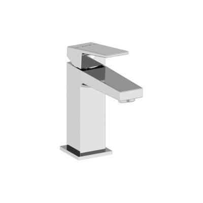 VitrA Minimax Square Standard Basin Mixer - Chrome | Bathroo