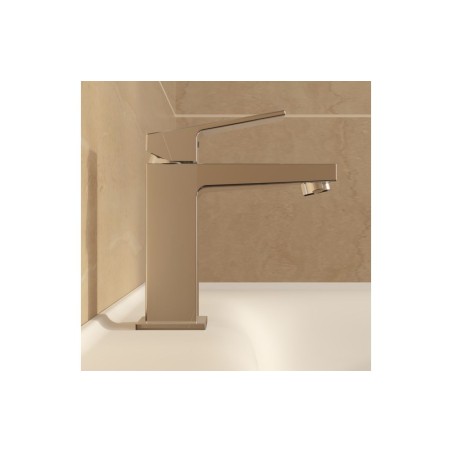 VitrA Minimax Square Standard Basin Mixer - Chrome | Bathroo