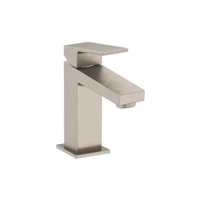 VitrA Minimax Square Standard Basin Mixer - Brushed Nickel |