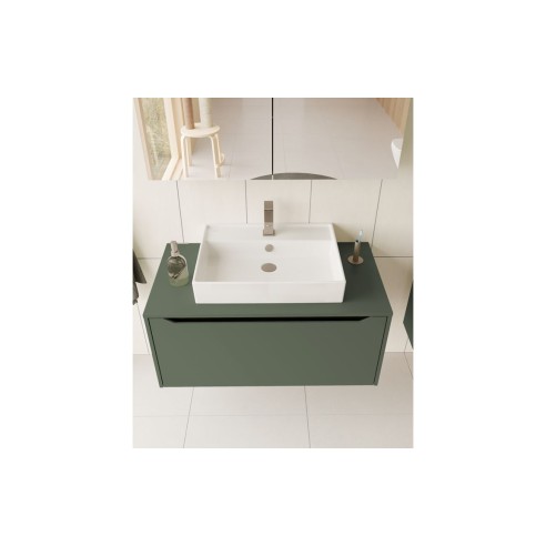 VitrA Minimax Square Standard Basin Mixer - Brushed Nickel |