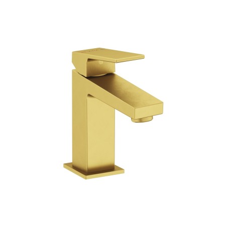 VitrA Minimax Square Standard Basin Mixer - Brushed Brass |