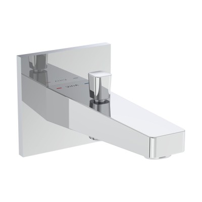 VitrA Root Square Wall Mounted Monohole Bath/Shower Mixer -