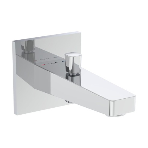 VitrA Root Square Wall Mounted Monohole Bath/Shower Mixer -