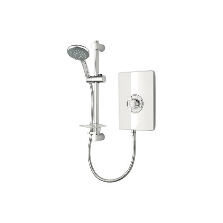 Triton Aspirante 8.5kW Contemporary Electric Shower - White