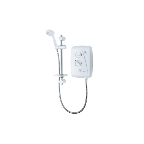 Triton T80ZFF 7.5kW Electric Shower - White/Chrome | Showers