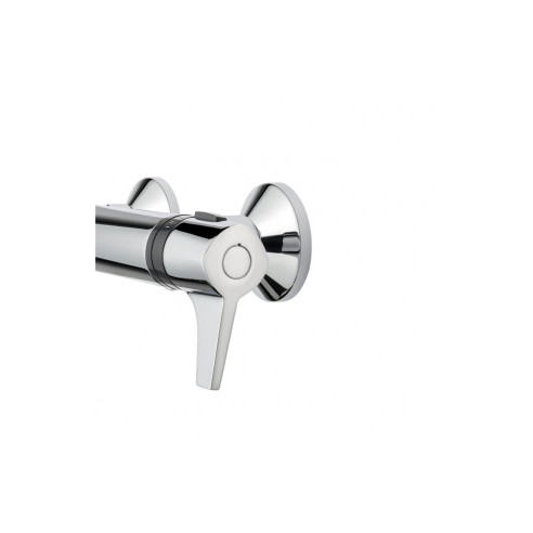 Triton Exe Lever Cool Touch Bar Mixer Shower - Chrome | Show