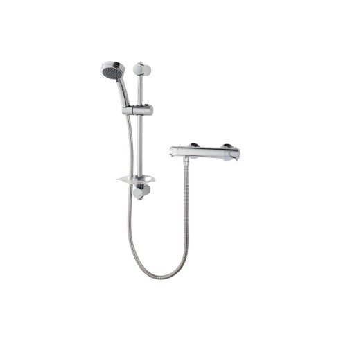 Triton Dene Cool-Touch Thermostatic Bar Mixer Shower - Chrom