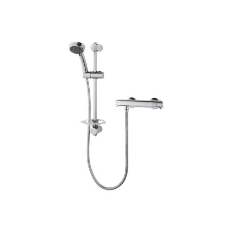 Triton Dene Cool-Touch Thermostatic Bar Mixer Shower - Chrom