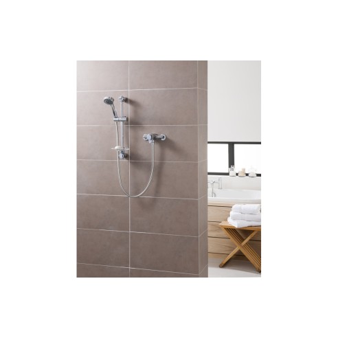 Triton Dene Concentric Thermostatic Mixer Shower - Chrome |