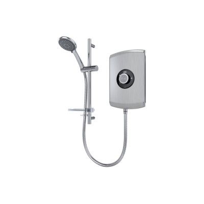 Triton Amore 9.5kW Electric Shower - Brushed Steel | Showers