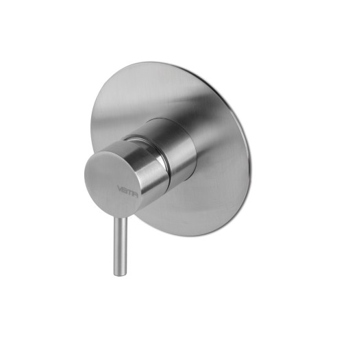 Vema Tiber Single Outlet Shower Mixer - St/Steel | Showers |