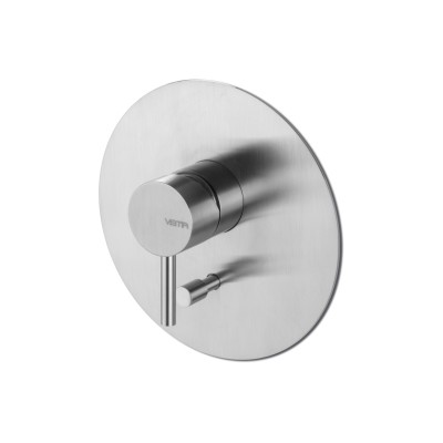 Vema Tiber Two Outlet Shower Mixer w/Diverter - St/Steel | S