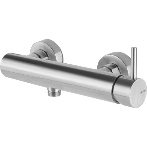 Vema Tiber Single Outlet Bar Valve - St/Steel | Showers | Ba