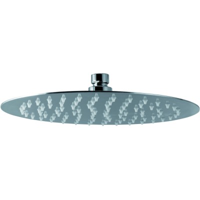 Vema Tiber 250mm Round Showerhead - St/Steel | Showers | Bat