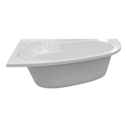 Prato 1500x950x600mm 0TH Offset Corner Bath w/Legs (LH) | Ba