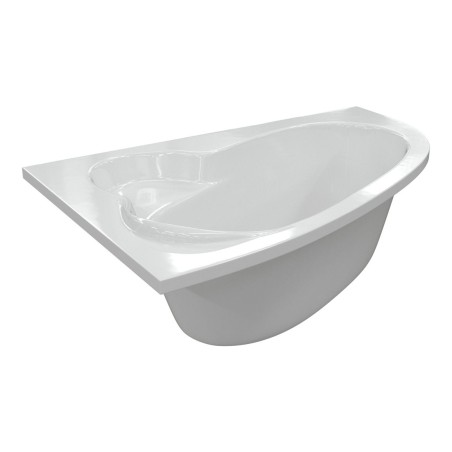 Prato 1500x950x600mm 0TH Offset Corner Bath w/Legs (LH) | Ba