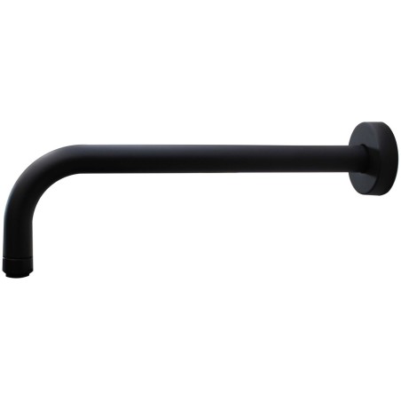 Vema Timea Black 300mm Shower Arm | Showers | BathroomKing