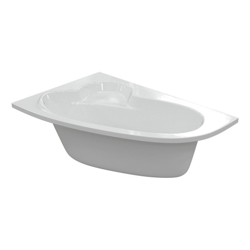 Prato 1500x950x600mm 0TH Offset Corner Bath w/Legs (LH) | Ba