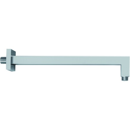 Vema Square 400mm Wall Arm | Showers | BathroomKing