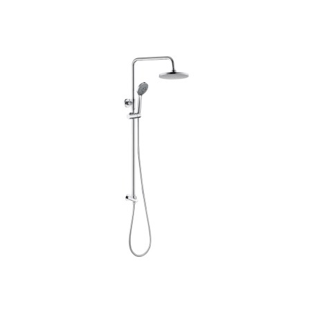Alfredo Round Shower Kit w/Overhead & Handset | Showers | Ba