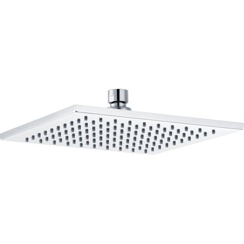 Pancho 200mm Square Showerhead - Chrome | Showers | Bathroom