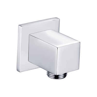 Square Wall Outlet Elbow - Chrome | Showers | BathroomKing