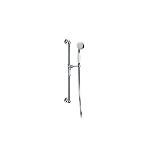 Zeus Traditional Slider Rail Kit - Chrome | Showers | Bathro