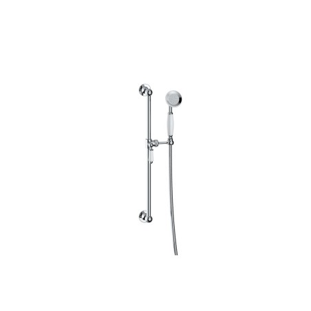 Zeus Traditional Slider Rail Kit - Chrome | Showers | Bathro