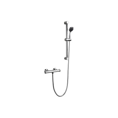 Eros Low Pressure Thermostatic Bar Mixer Shower - Chrome | S