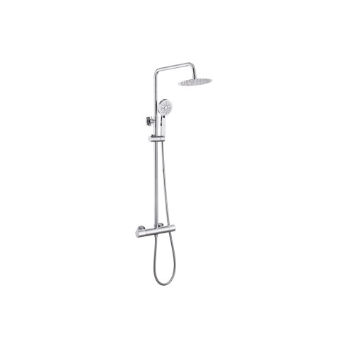 Herra Cool-Touch Thermostatic Mixer Shower w/Riser & Overhea