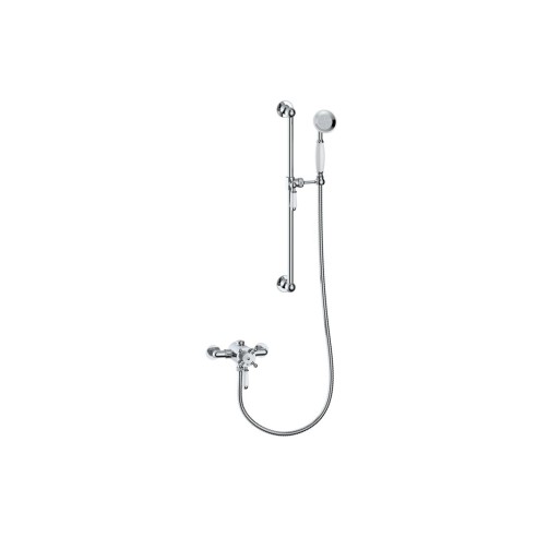 Zeus Concentric Single Outlet Shower Valve & Riser Kit Pack
