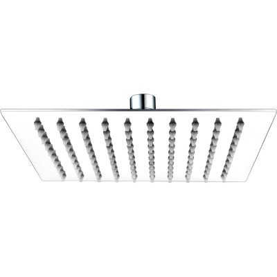 Pancho 250mm Square Ultraslim Showerhead - Chrome | Showers