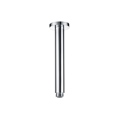 Alfredo 180mm Round Ceiling Arm - Chrome | Showers | Bathroo