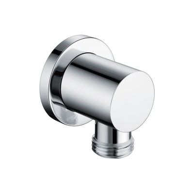 Round Wall Outlet Elbow - Chrome | Showers | BathroomKing