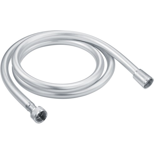 1.5m Easy Clean PVC Shower Hose - Chrome | Showers | Bathroo