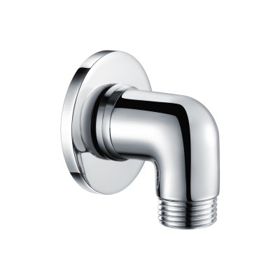 Zeus Traditional Wall Outlet Elbow - Chrome | Showers | Bath